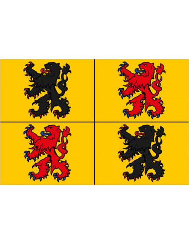 Bandera-Province-de-Hainaut-Henao