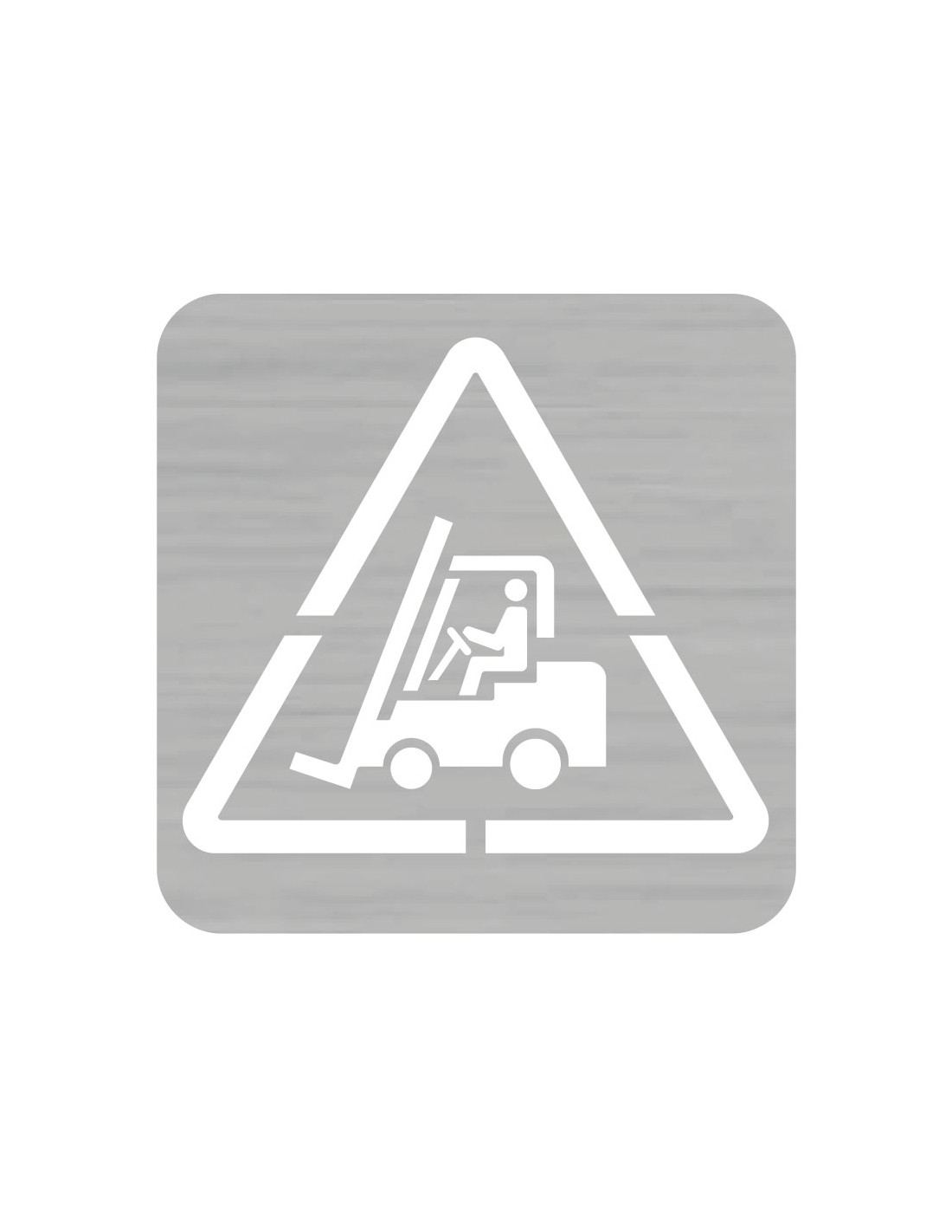 Plantilla Peligro Carretilla