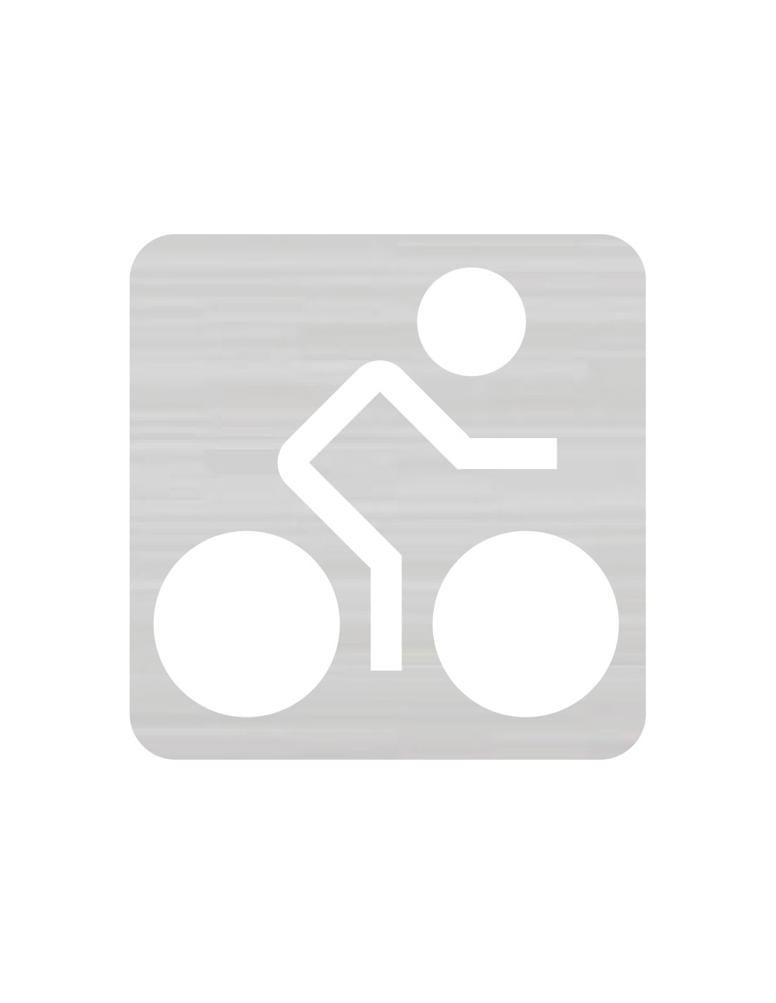 Plantilla Señal. Ciclista 1