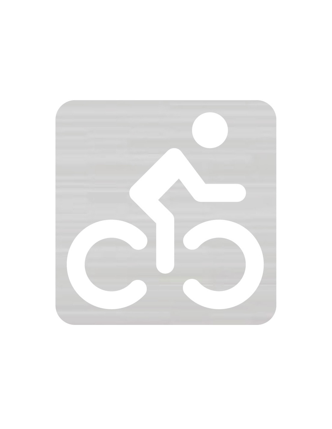 Plantilla Señal. Ciclista 2
