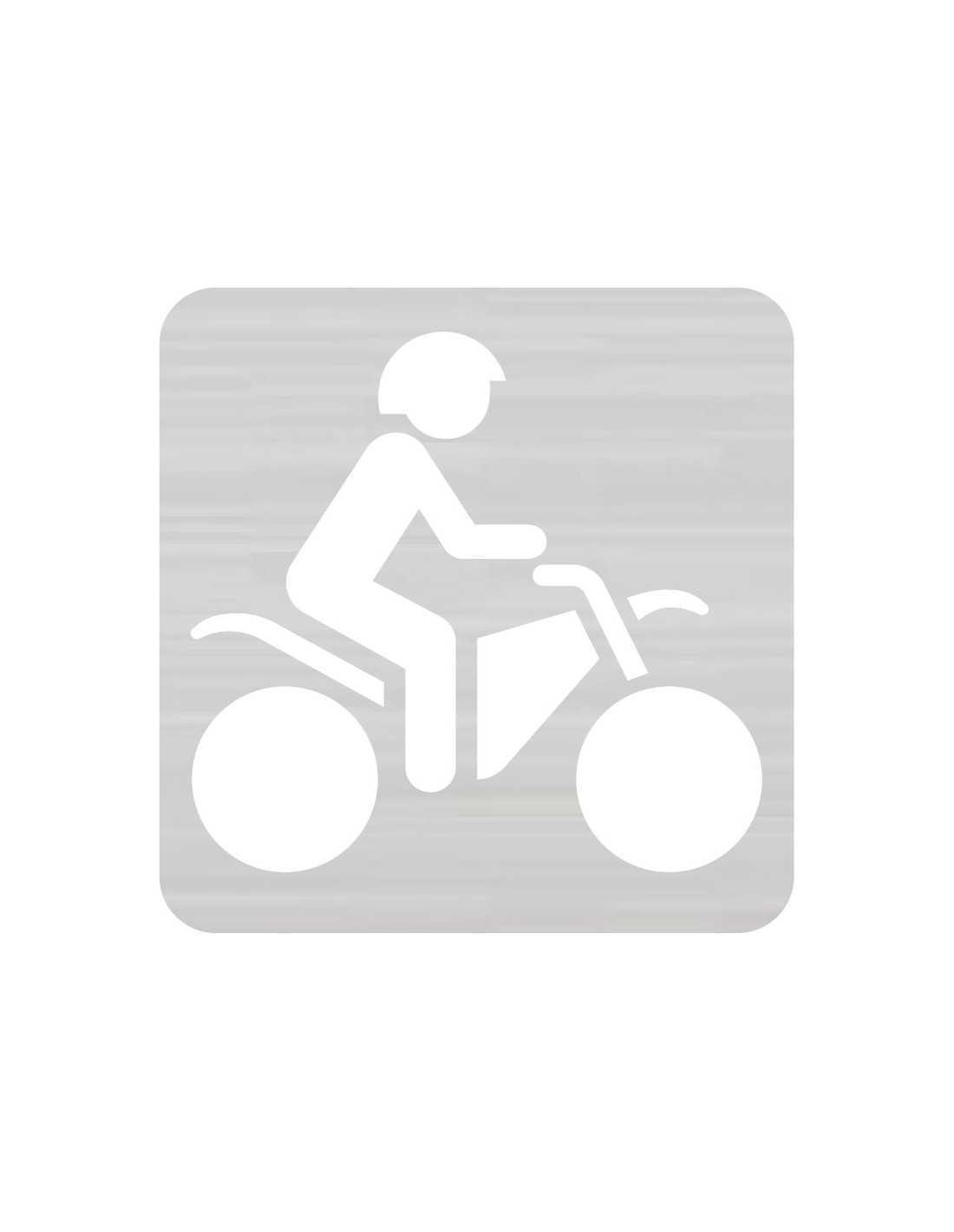 Plantilla Señal. Motorista 1