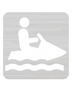 Plantilla Señal. Moto de Agua