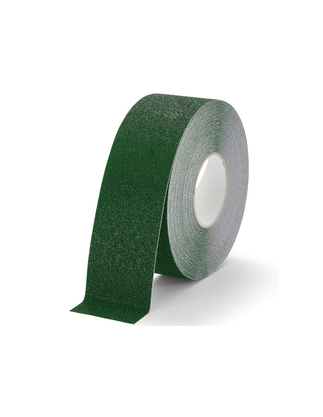 Cinta Adhesiva Antideslizante Grano Grueso. Color Verde