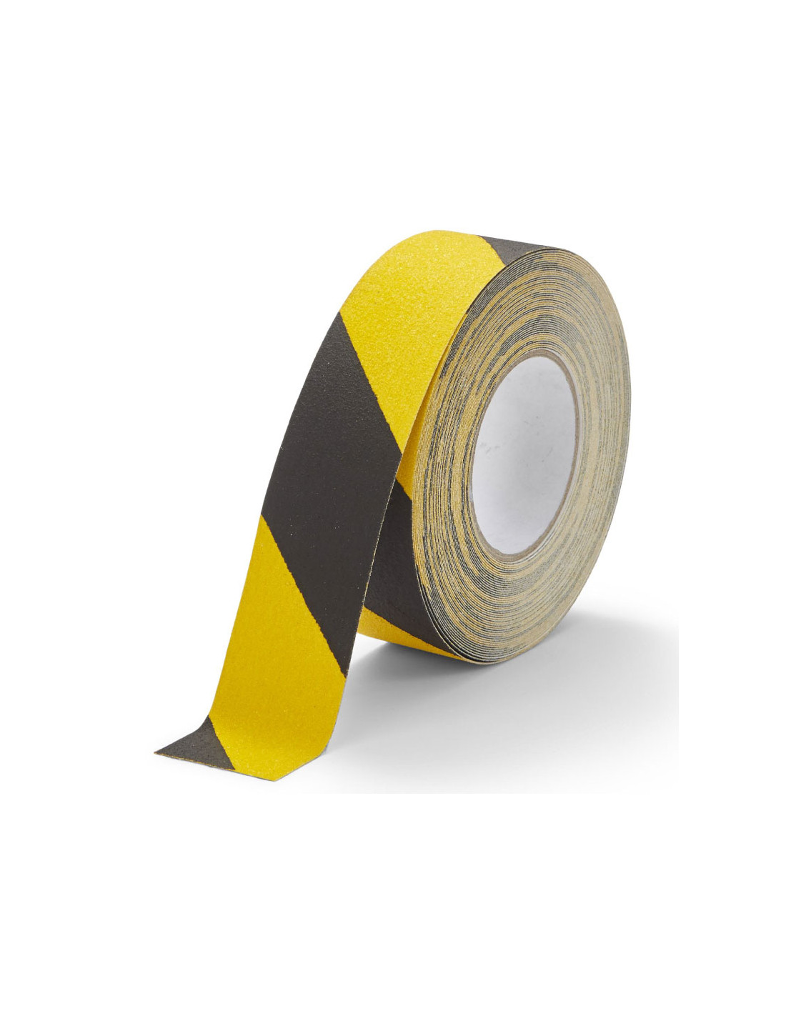 Cinta Adhesiva Antideslizante Removible. Color Amarillo-Negro