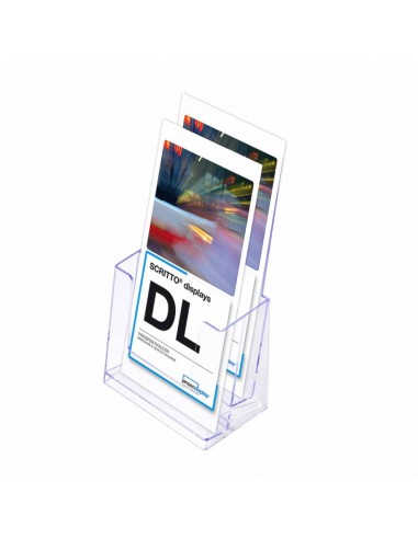 Expositor Folletos / 1/3 A4 2 Compartimentos