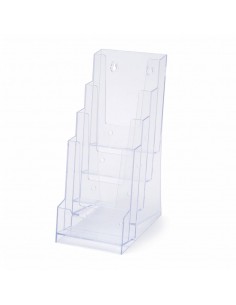 Expositor Folletos / 1/3 A4 4 Compartimentos