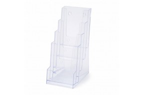 Expositor Folletos / 1/3 A4 4 Compartimentos