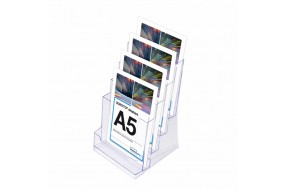 Expositor de Folletos / A5  4 Compartimentos