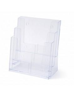 Expositor de Folletos / A4  3 Compartimentos