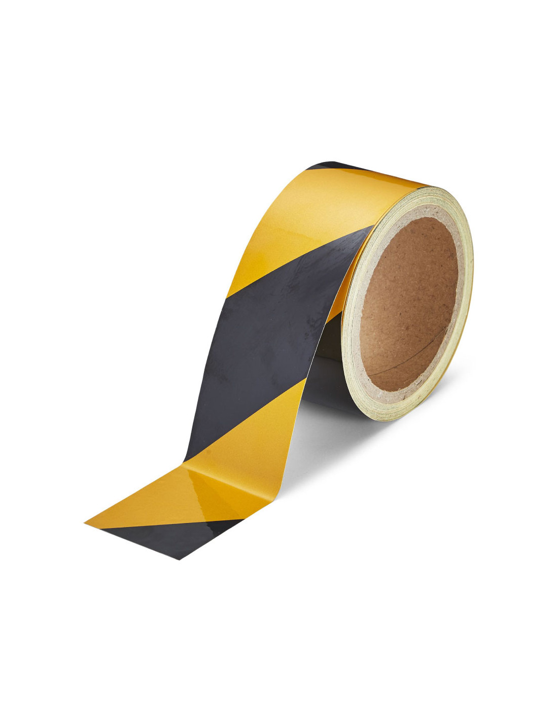 Cinta Adhesiva de Marcado Reflectante. Color Amarillo-Negro