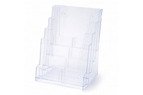 Expositor de Folletos / A4  4 Compartimentos