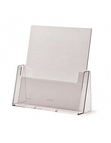 Expositor Plexiglas Sobremesa de Folletos A4 1 Compartimento