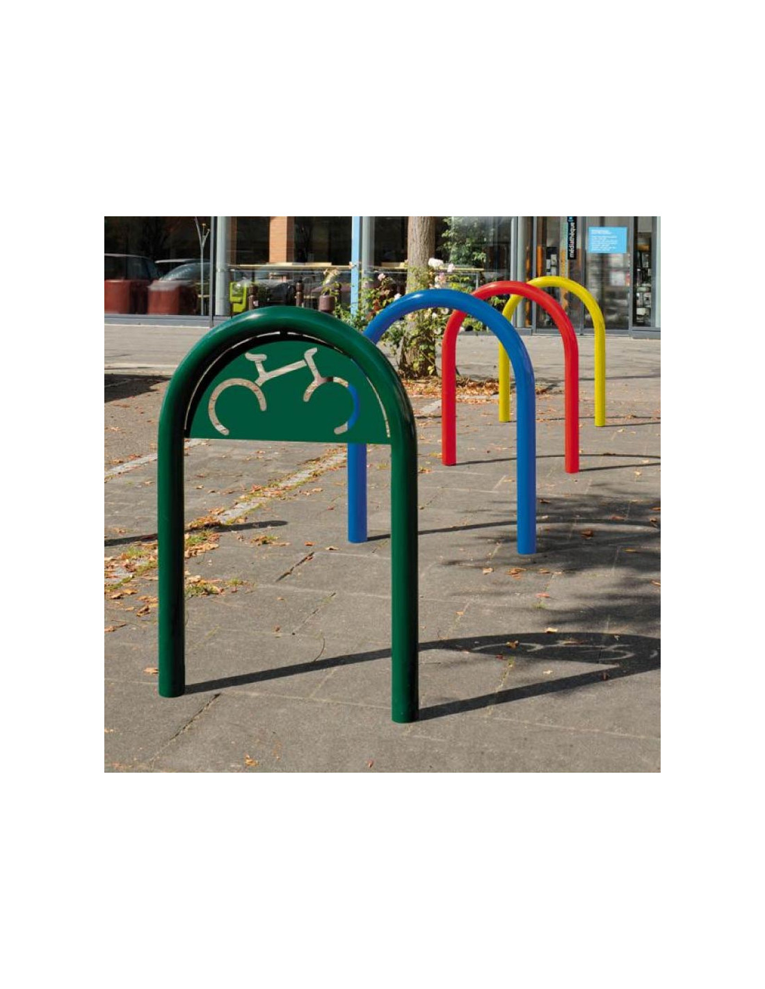 Arco para Bicicletas y Motos Modelo Clip 60. Con Icono