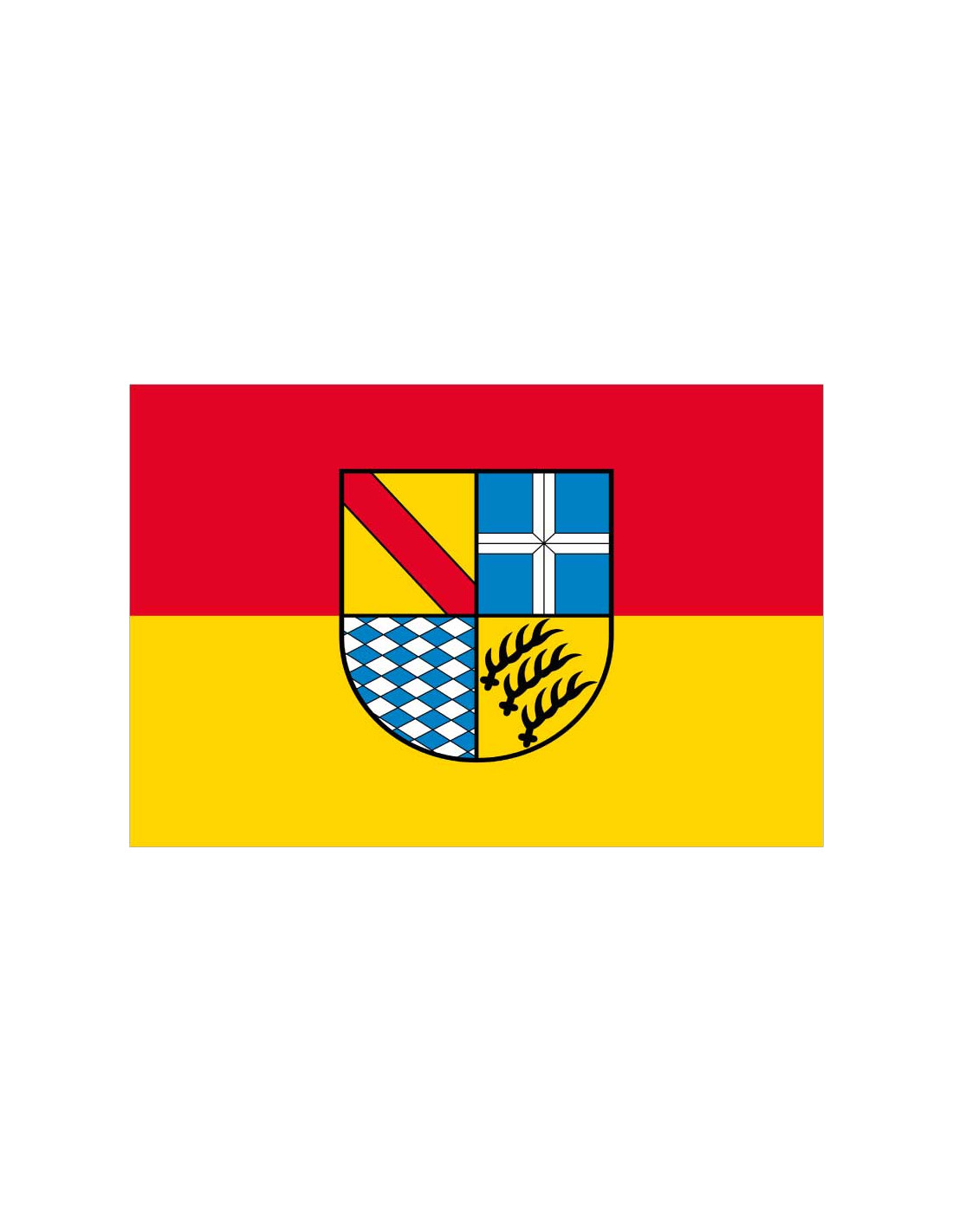 Bandera de Landkreis Karlsruhe