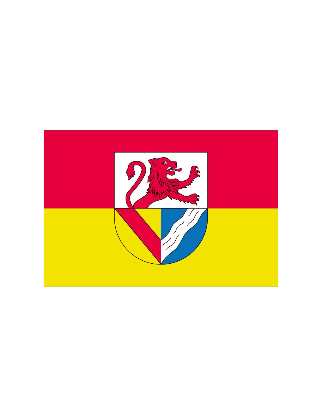 Bandera de Landkreis Lörrach