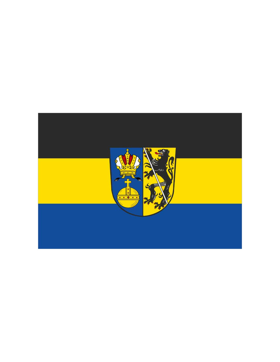 Bandera de Landkreis Lichtenfels