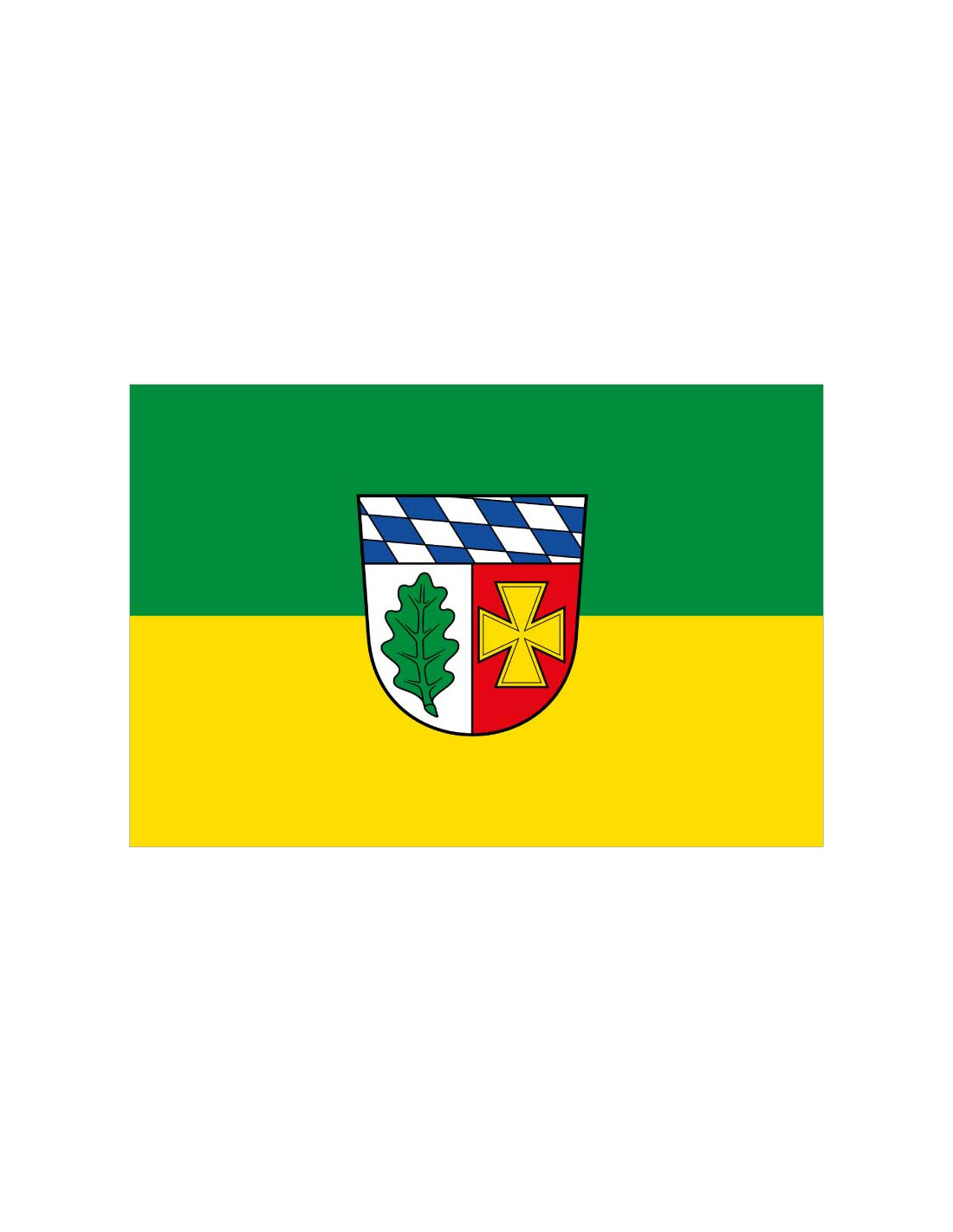 Bandera de Landkreis Aichach-Friedberg