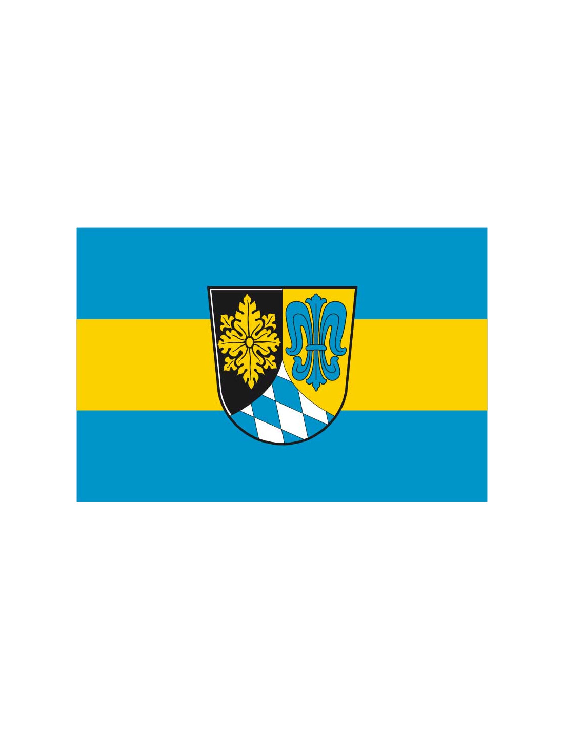Bandera de Landkreis Unterallgäu