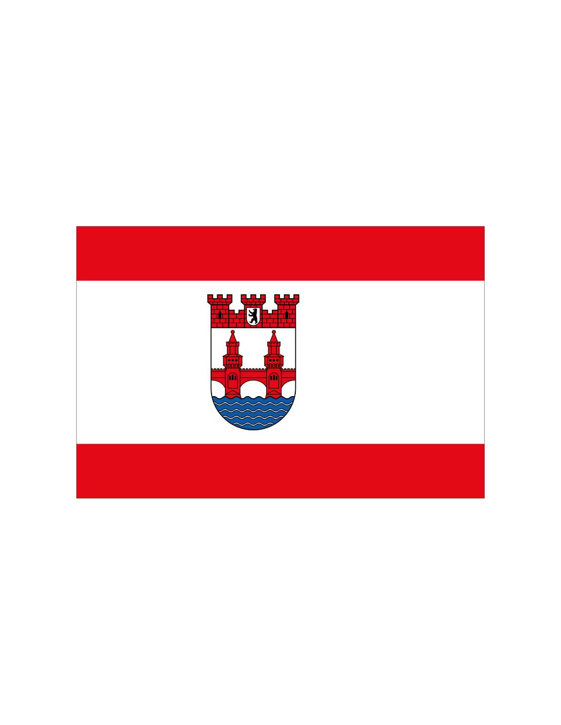 Bandera de Friedrichshain-Kreuzberg