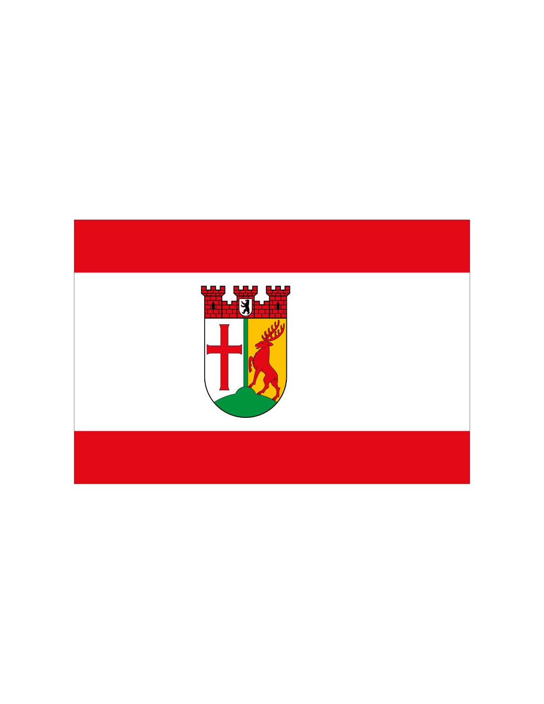 Bandera de Tempelhof-Schöneberg