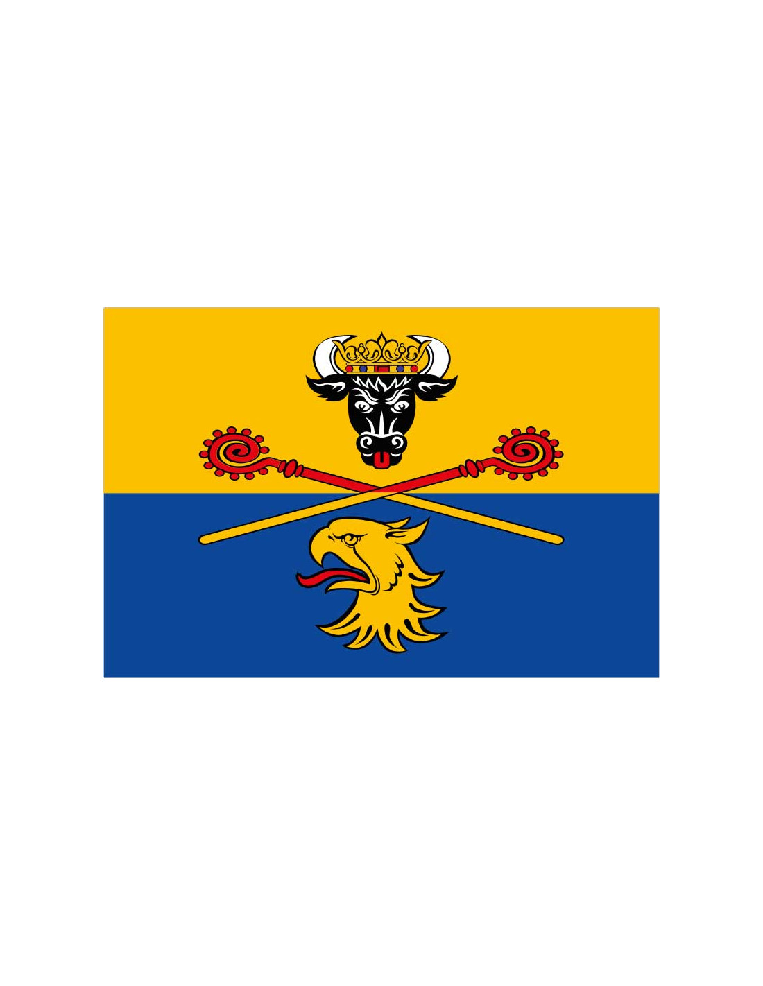 Bandera de Landkreis Rostock