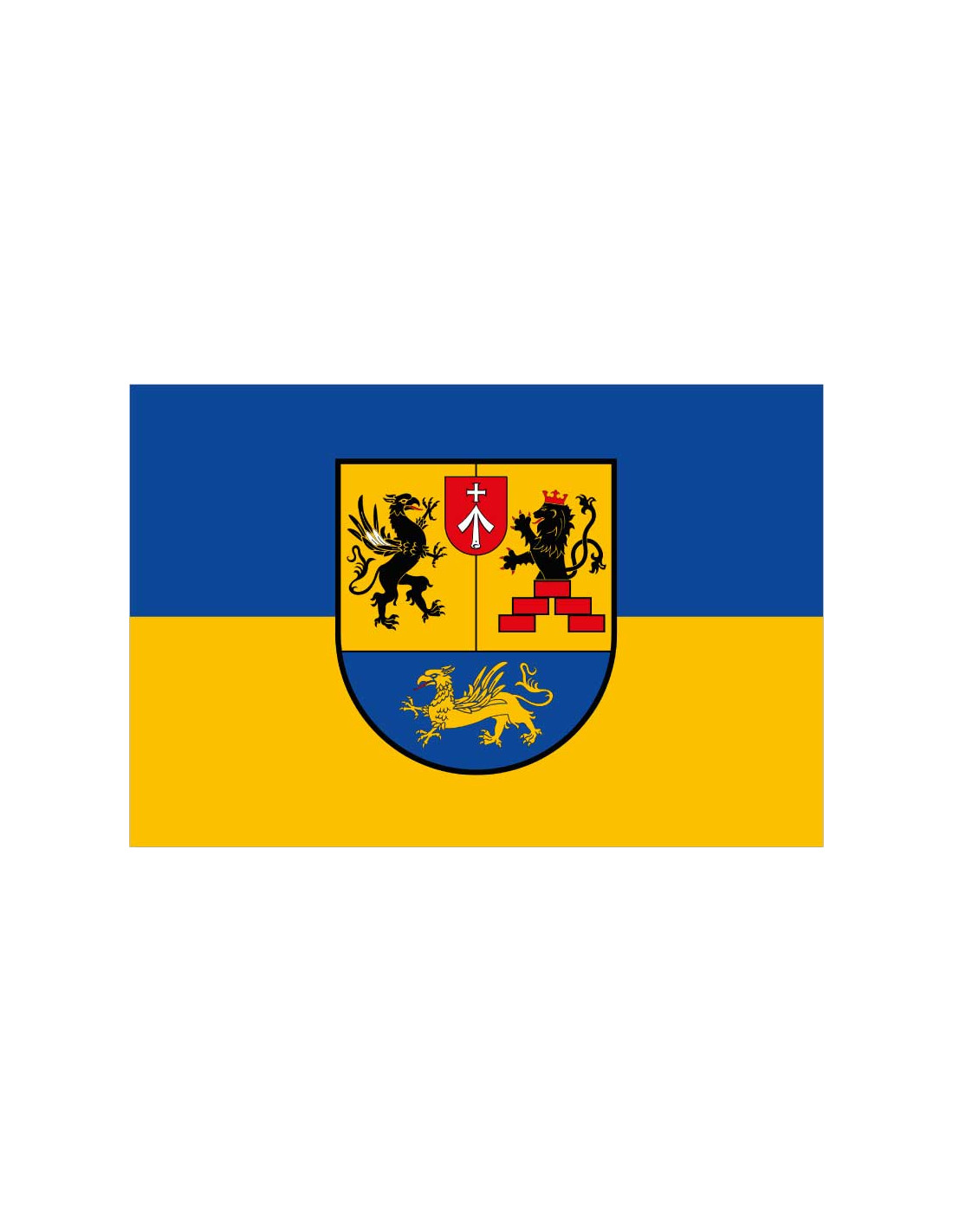 Bandera de Landkreis Vorpommern-Rügen