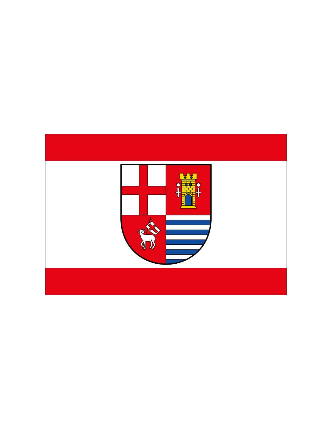 Bandera de Landkreis Bitburg-Prüm