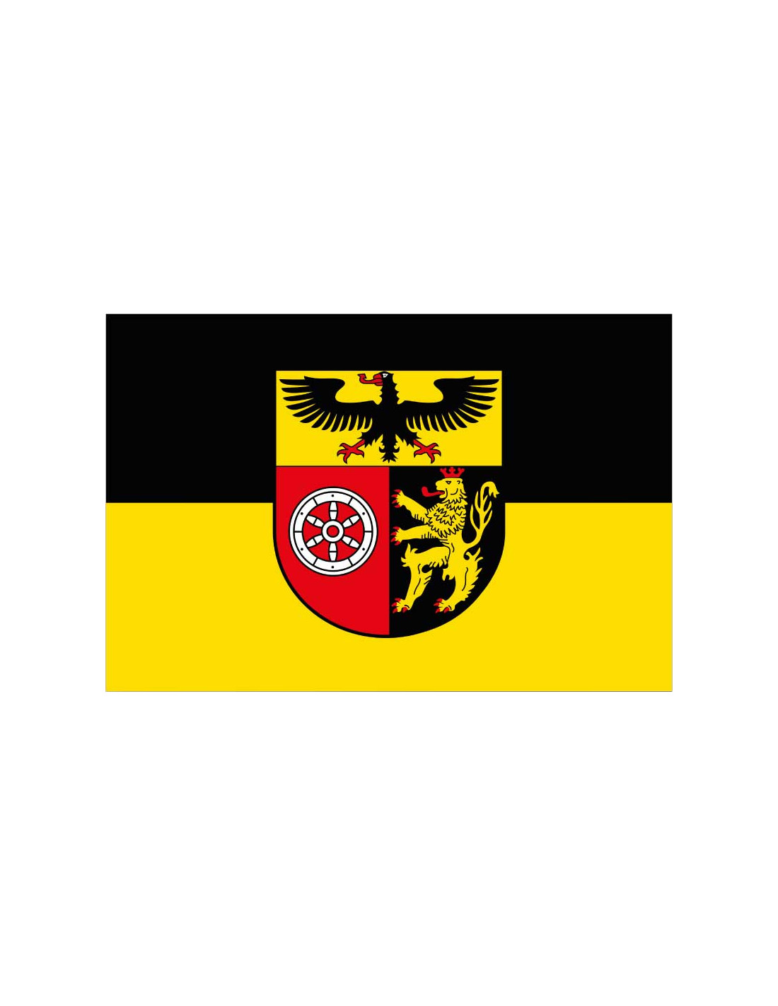 Bandera de Landkreis Maguncia-Bingen