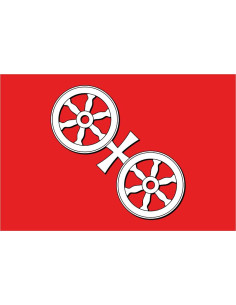 Bandera de Mainz. Maguncia