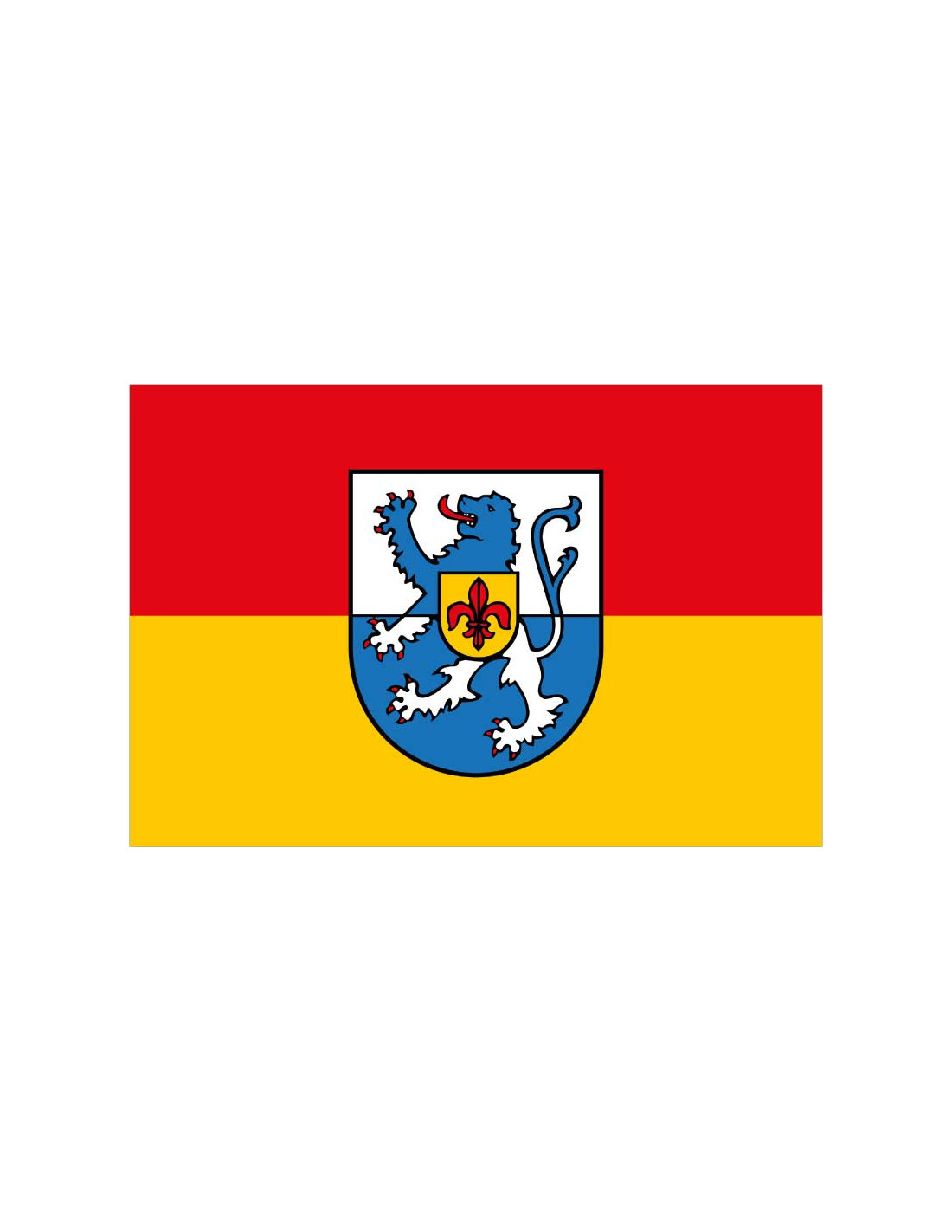 Bandera de Landkreis Sankt Wendel