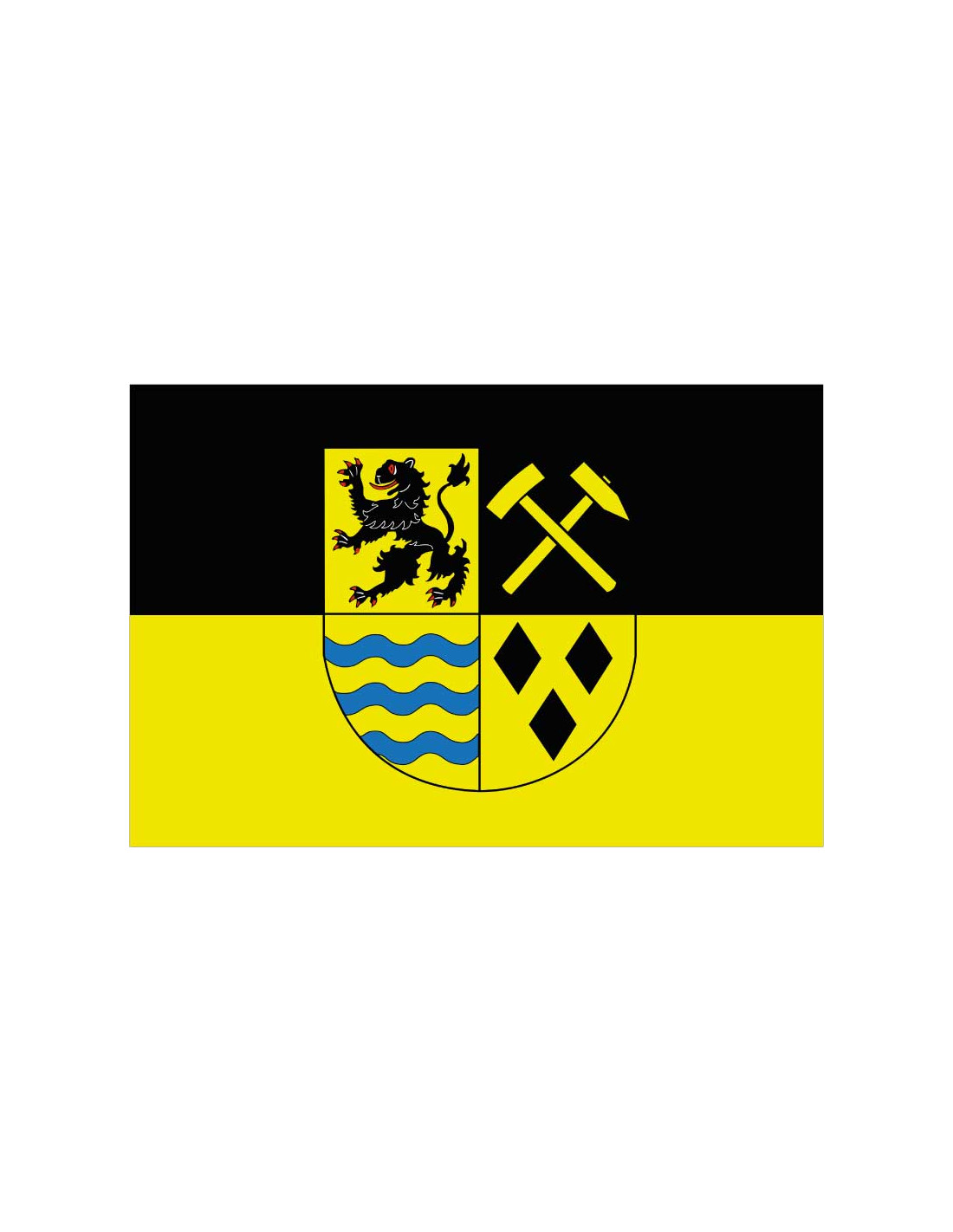 Bandera de Landkreis Mittelsachsen