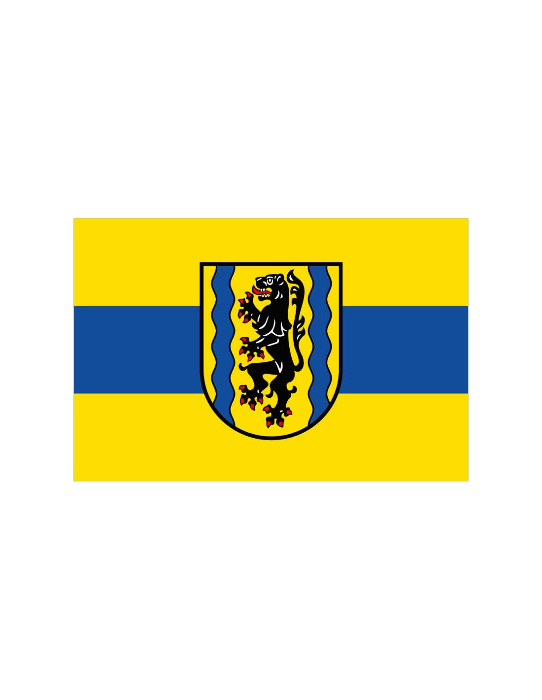 Bandera de Landkreis Nordsachsen