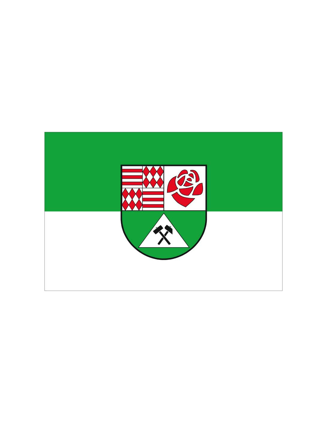 Bandera de Mansfeld-Südharz