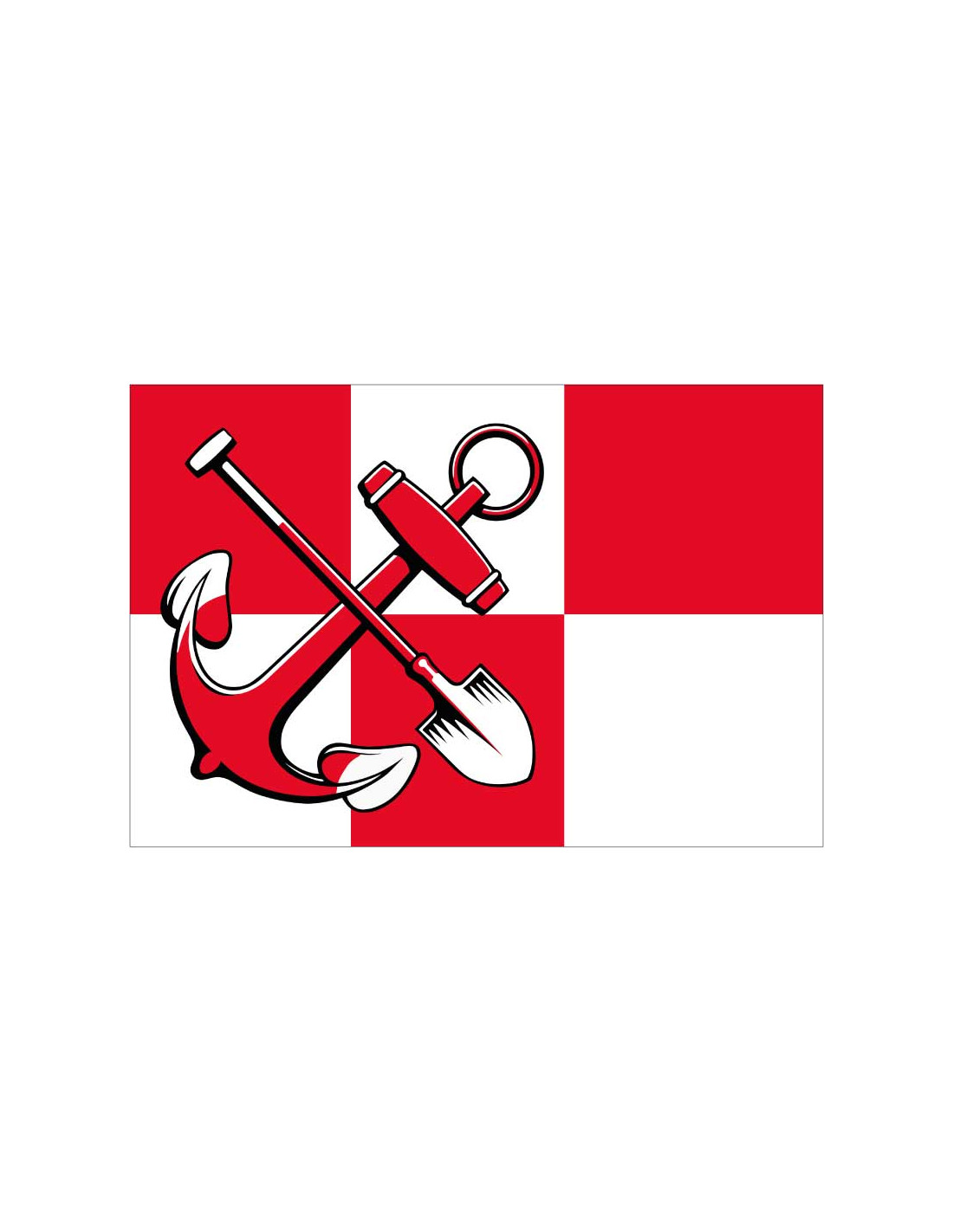 Bandera de Brunsbüttel