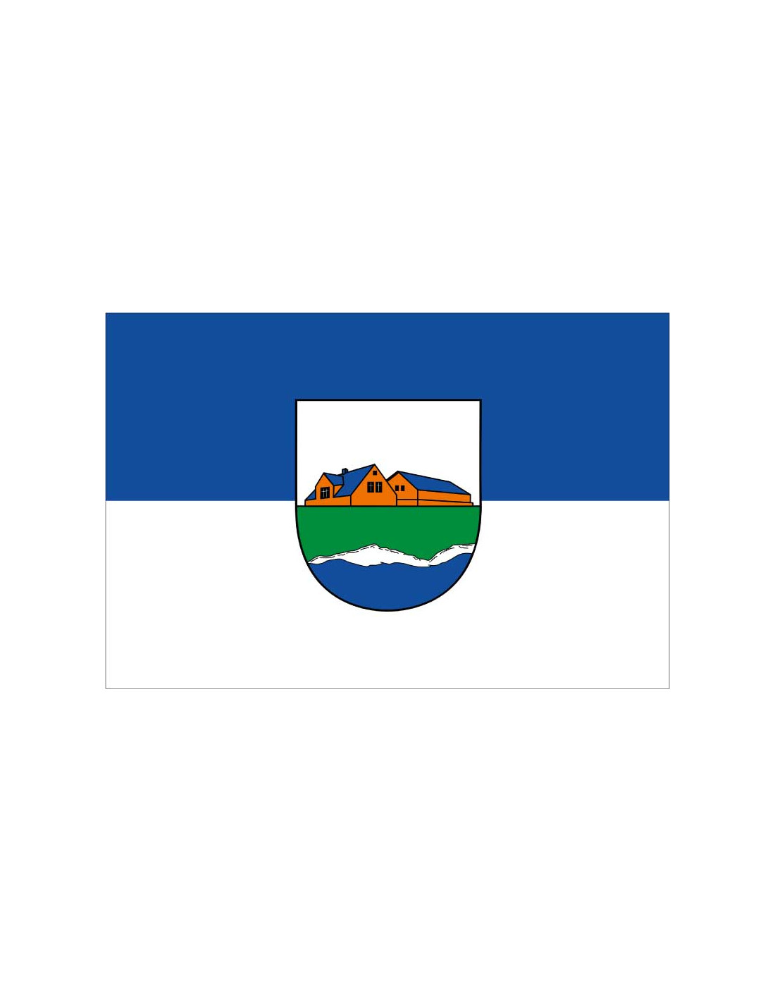 Bandera de Friedrichskoog