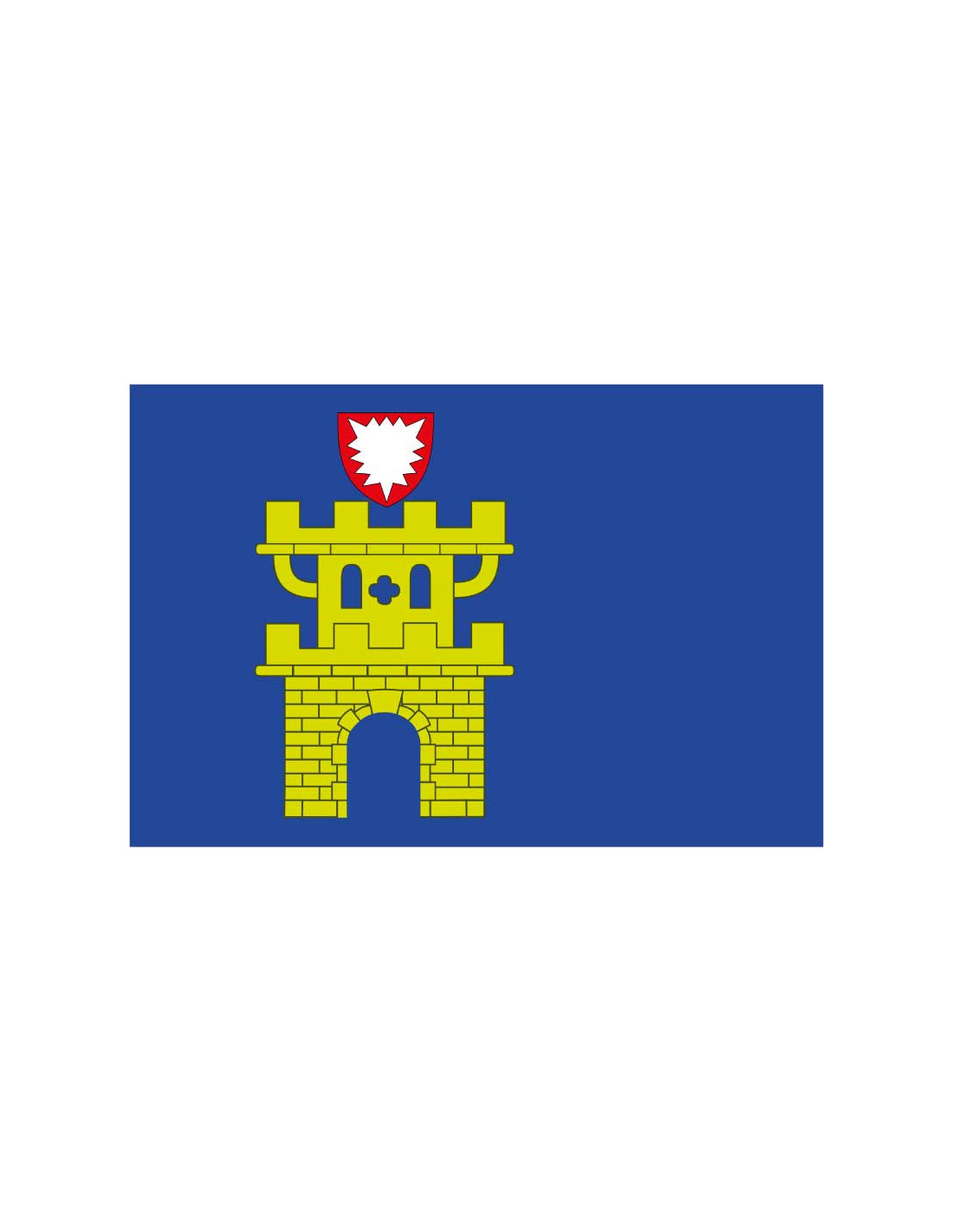 Bandera de Oldenburg in Holstein