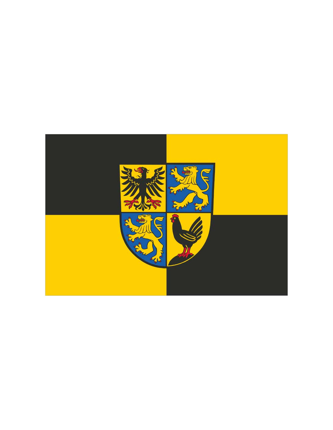 Bandera de Landkreis Ilm-Kreis