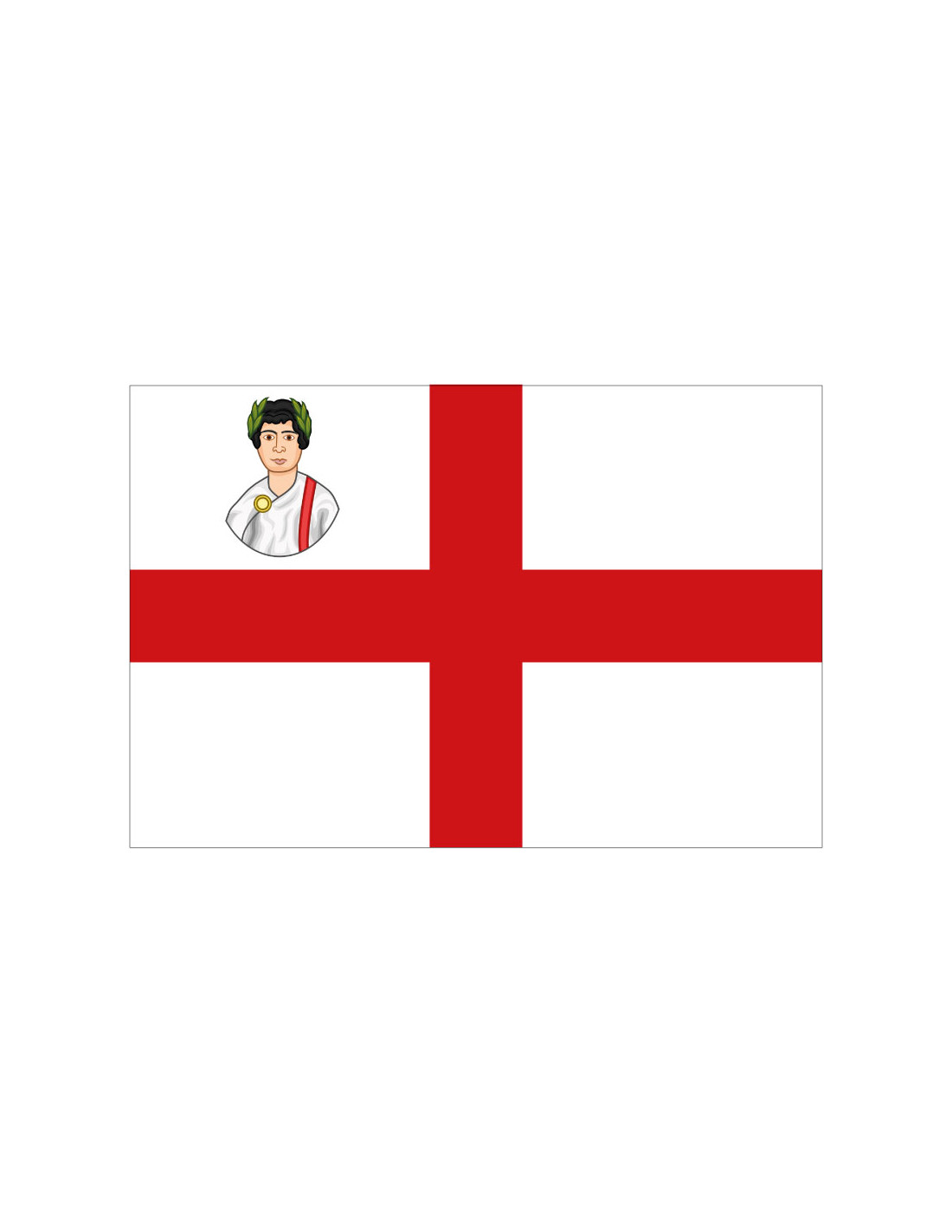 Bandera di Mantova. Mantua