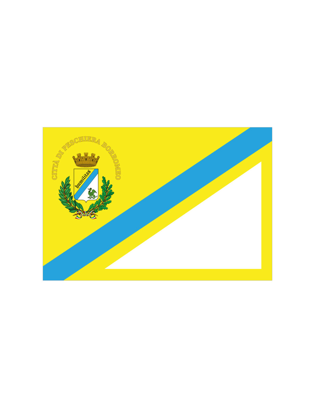 Bandera di Peschiera Borromeo