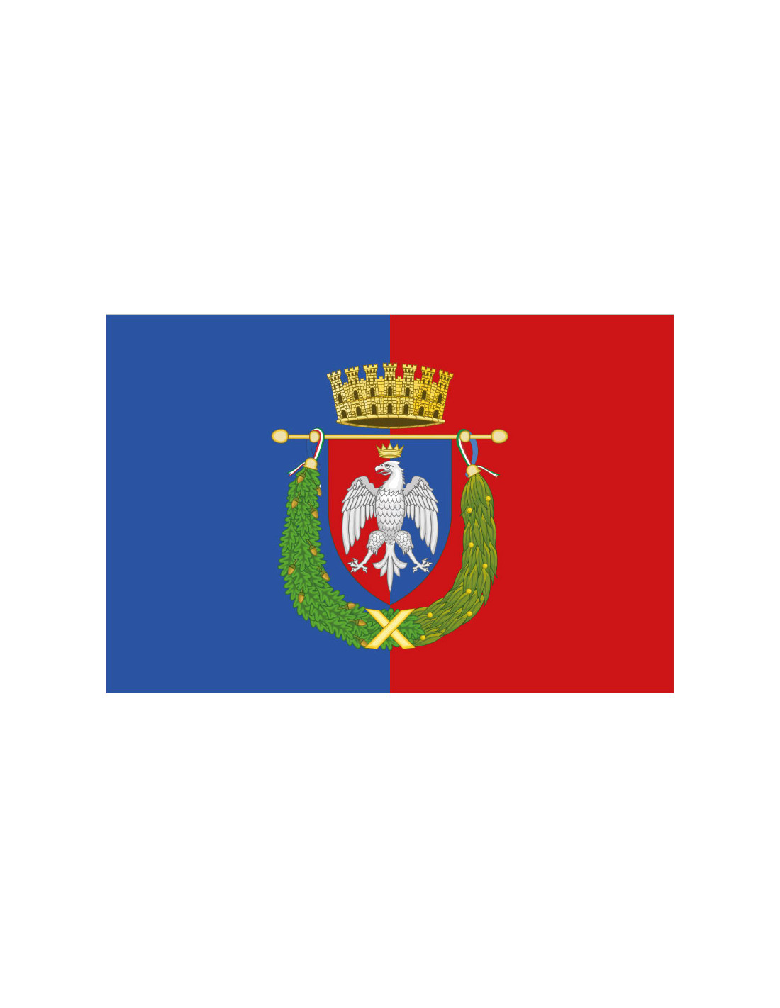 Bandera Città Metropolitana di Roma Capitale