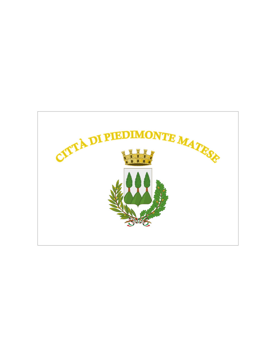 Bandera di Piedimonte Matese