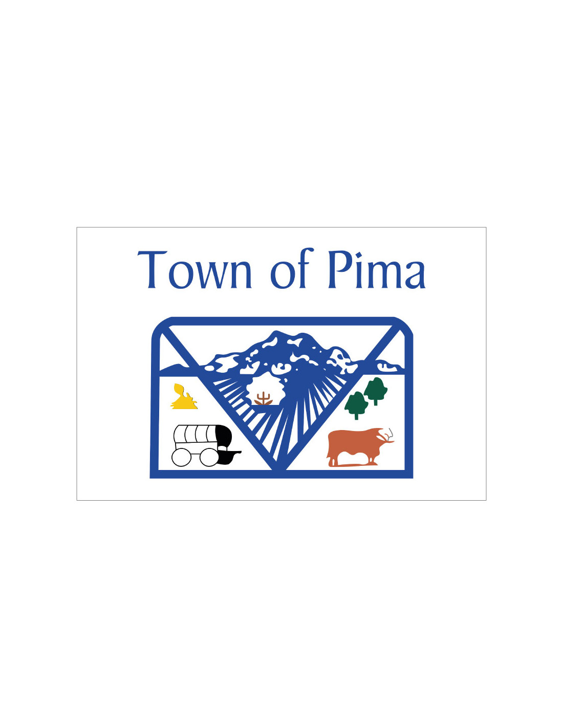 Bandera de Pima