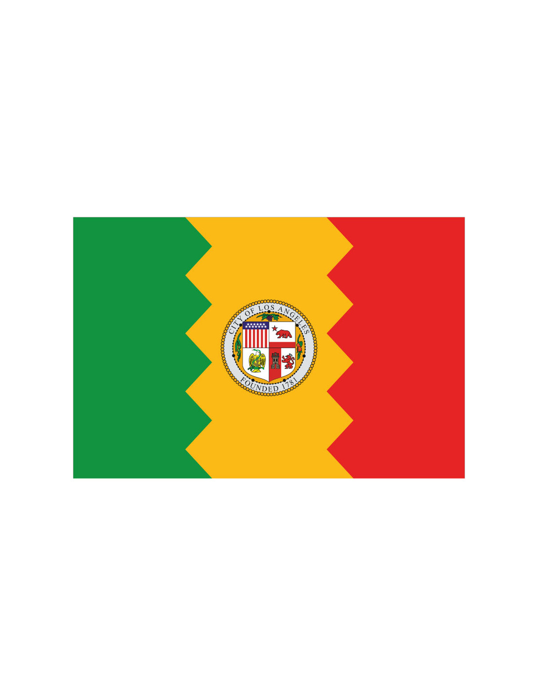 Bandera de Los Angeles
