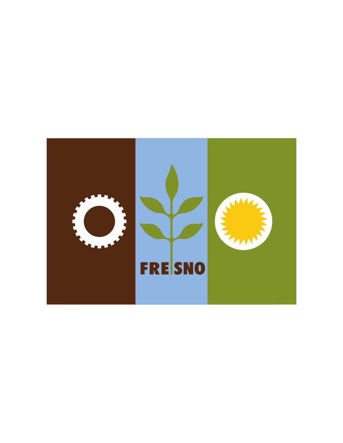 Bandera de Fresno