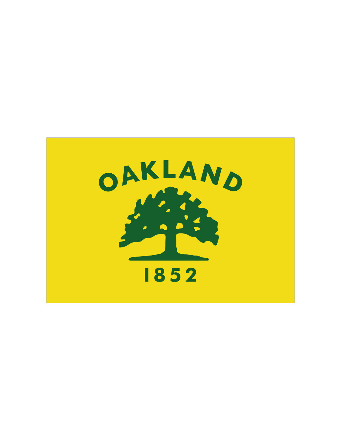 Bandera de Oakland