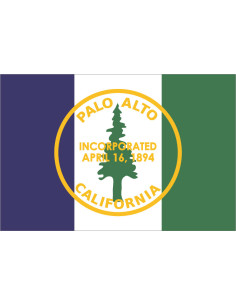 Bandera de Palo Alto