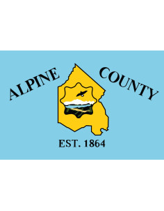 Bandera del Condado de Alpine