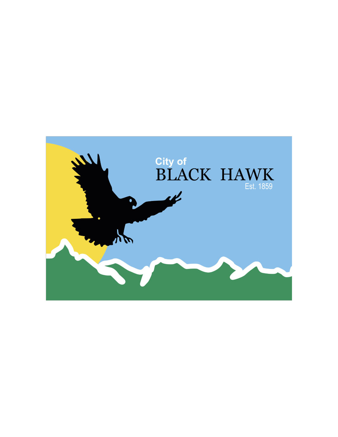 Bandera de Black Hawk