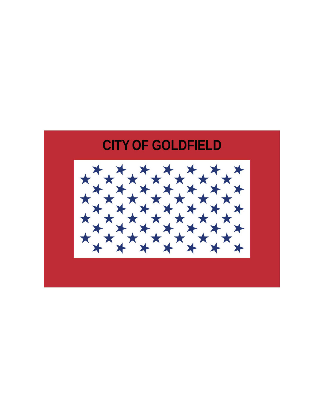 Bandera de Goldfield