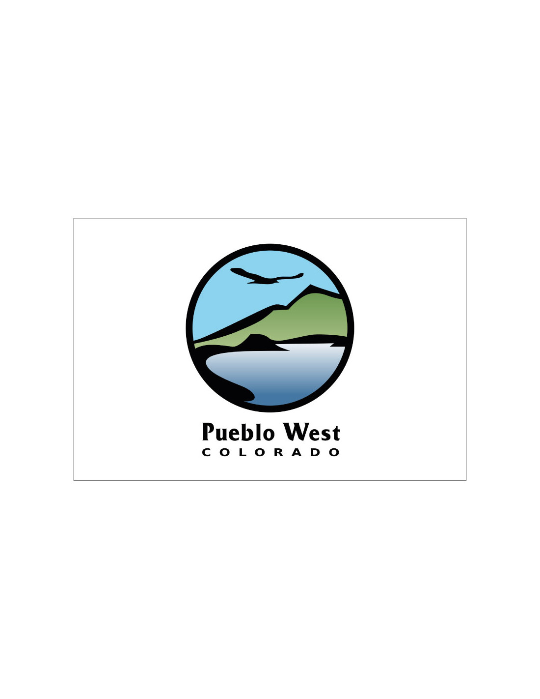 Bandera de Pueblo West